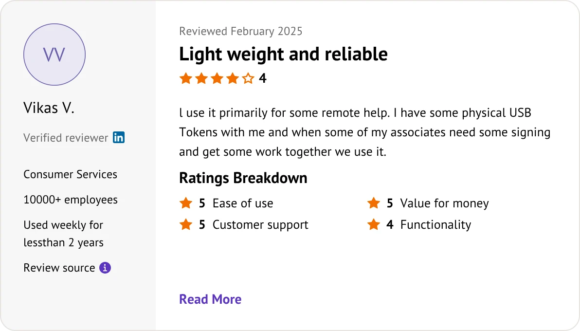 AnyDesk user review