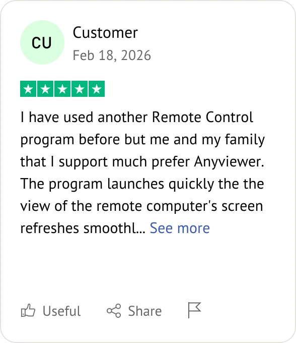 AnyViewer user review