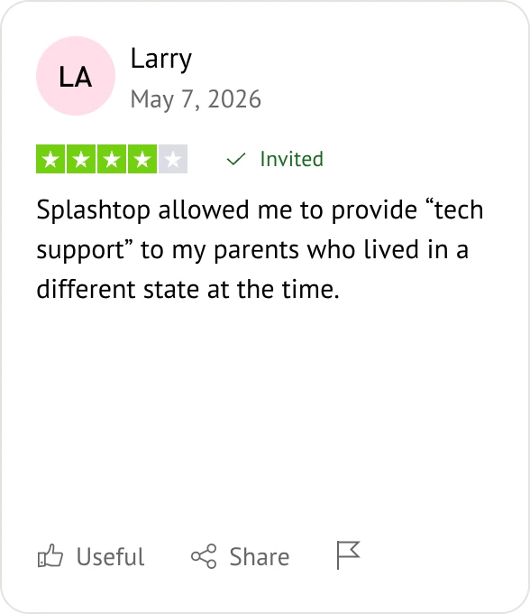 RemotePC user review