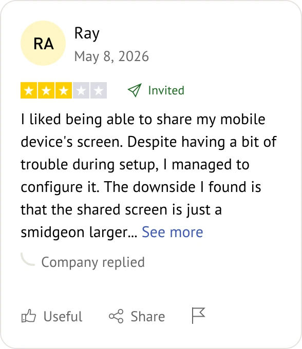 TeamViewer user review
