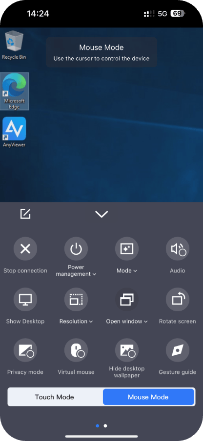 Remote Desktop iOS App - AnyViewer for iOS