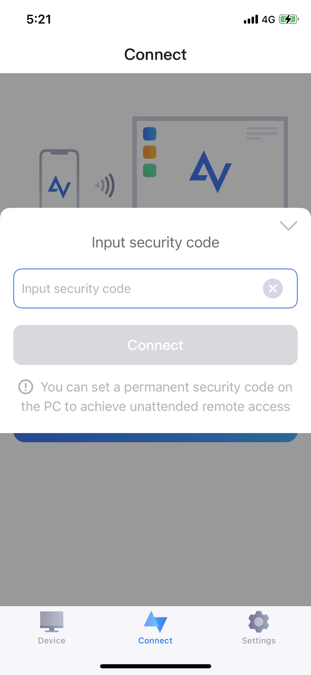 Input Security Code 