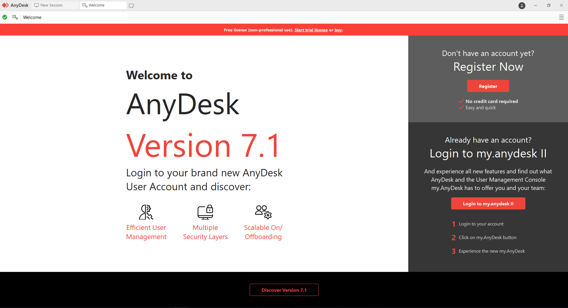 Welcome to Anydesk