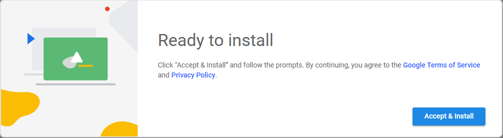 Accept and Install
