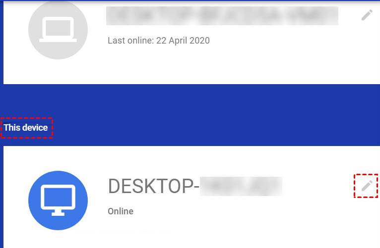 Edit Chrome Remote Desktop PIN