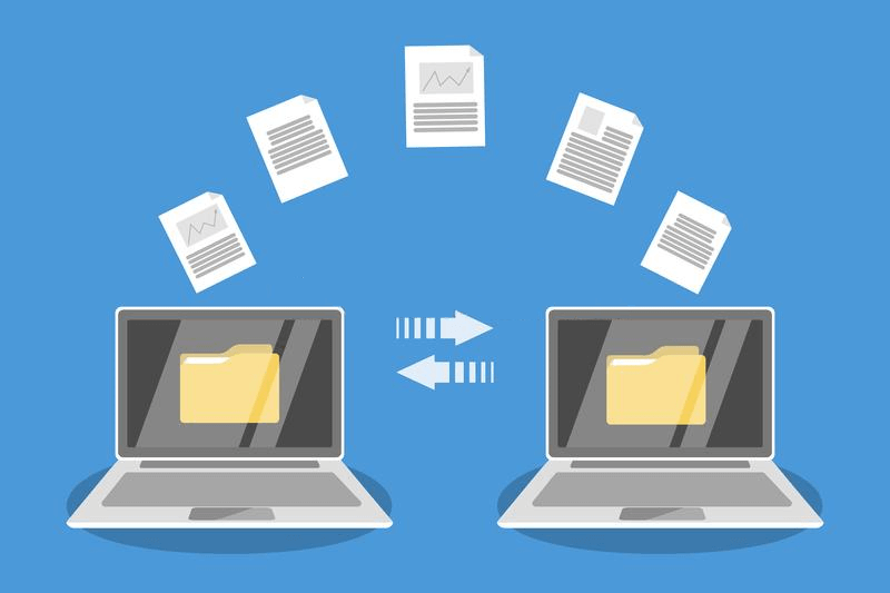 how to transfer files from old computer to new computer