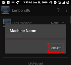 Limbo Enter Machine Name
