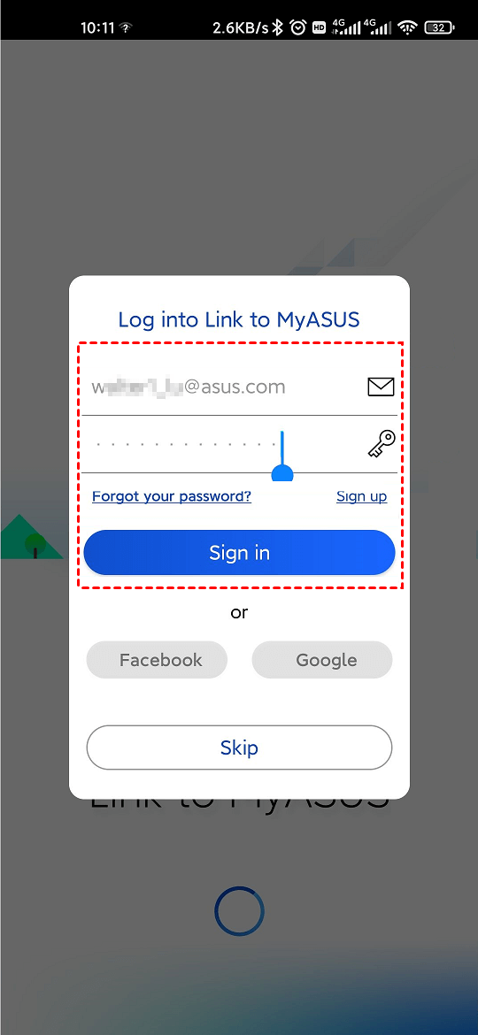 Sign In Account