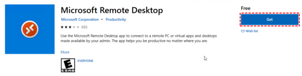 microsoft remote desktop url scheme