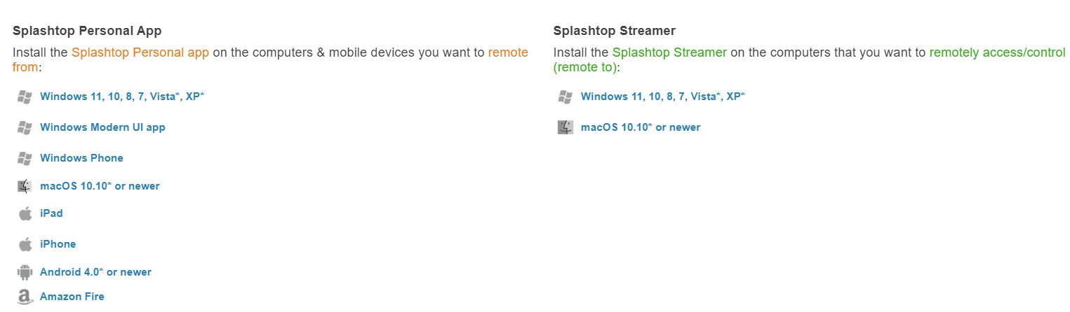 Download Splashtop Personal 