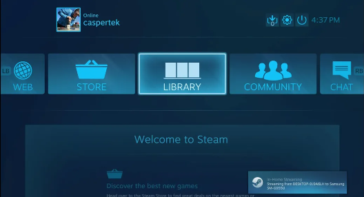 steam link library