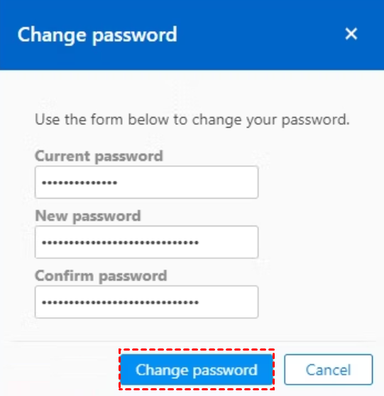 Create a New Password