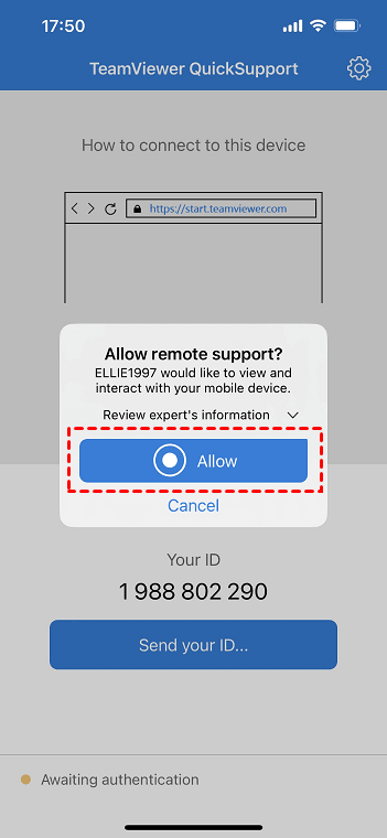 allow-remote-suppot-on-iphone