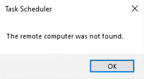 task-scheduler-error