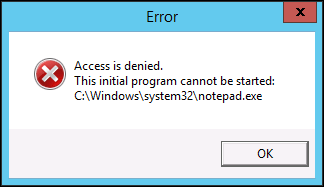 Access Is Denied