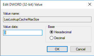 Change the Value Data to 0