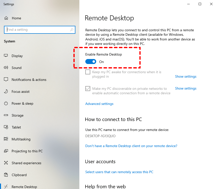 enable-remote-desktop-on