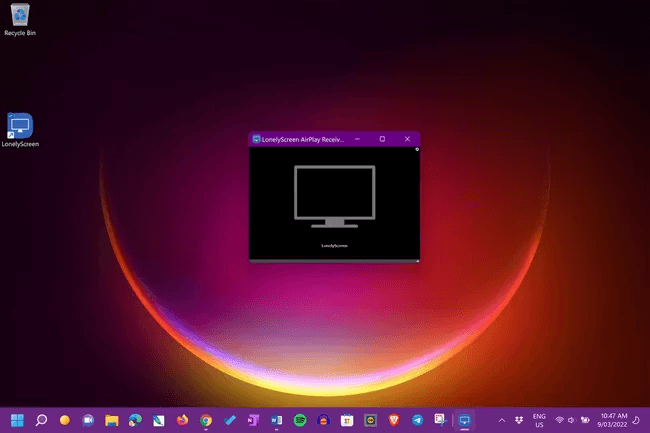 Install LonelyScreen