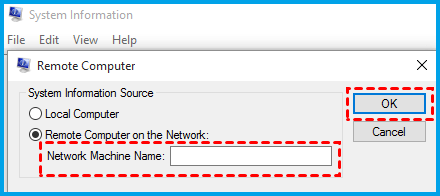 Network Machine Name