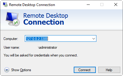 Remote Connection Port Forwarding 