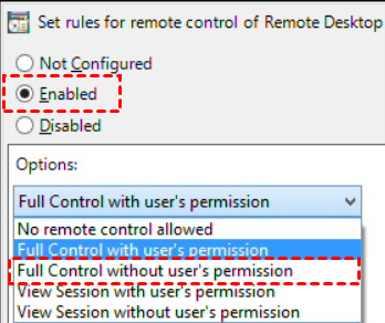 RDP Set Full Control Without Permission