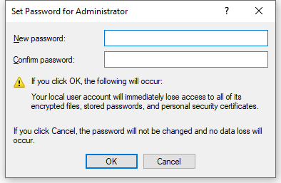 Set Computer Password