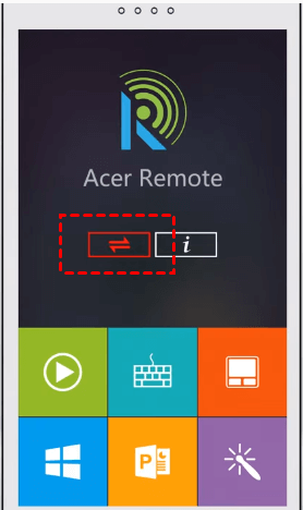 Set up Acer Remote