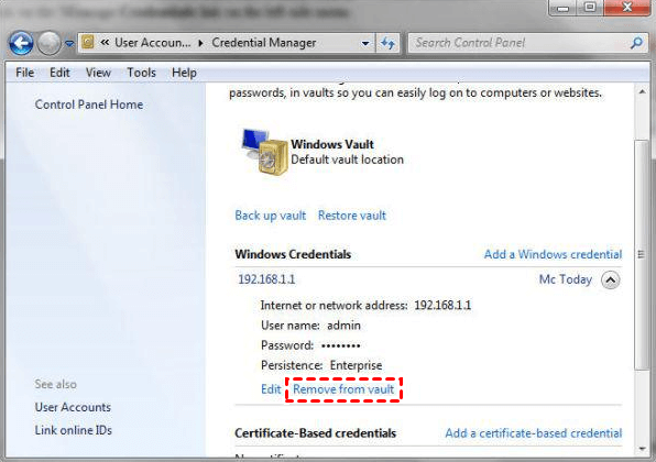 Windows Credential 