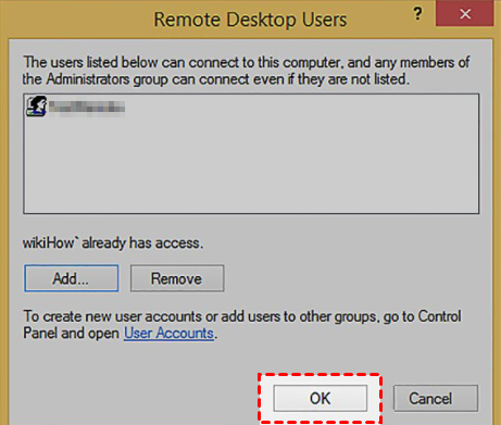 Remote Desktop User 