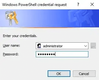Windows PowerShell Credential 