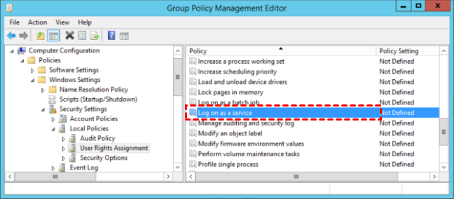 Group Policy Management Editor 