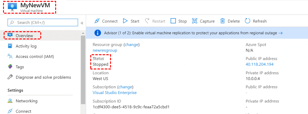 Connection Error While Connecting to Azure VM 